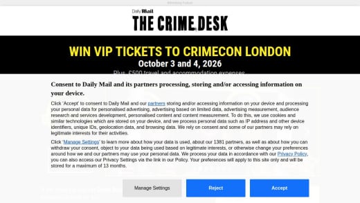 Vip Tickets To Crimecon London