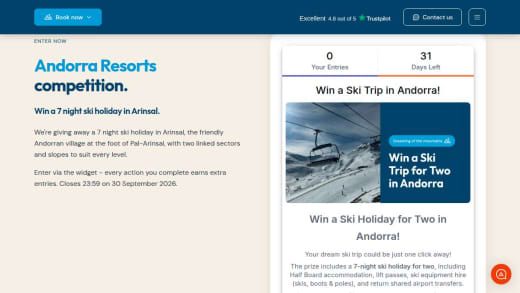 Ski Trip In Andorra