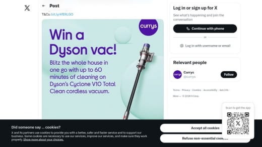 Dyson Cyclone V10 Total Clean Cordless Vacuum Cleaner