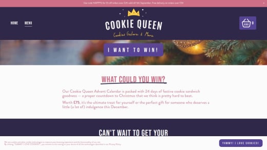 Cookie Queen Advent Calendar