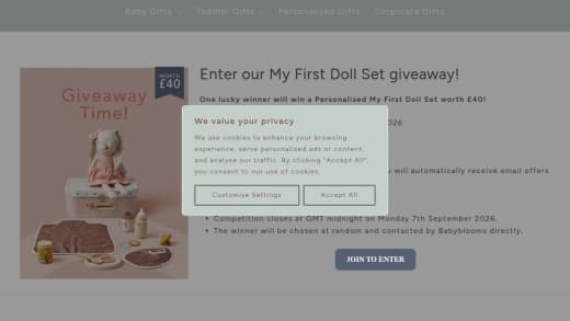 Personalised My First Doll Set