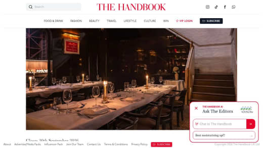 French Dining Experience At Mister Nice, Mayfair