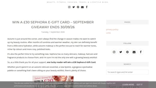 Sephora E-Gift Card
