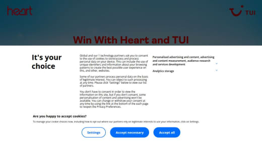 Tui Travel Gift Card