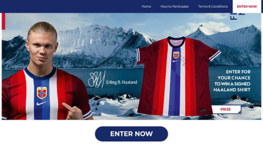 Signed Haaland Shirt