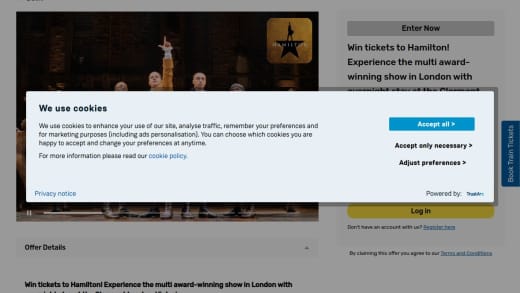 Tickets To Hamilton With Overnight Stay At The Clermont London, Victoria
