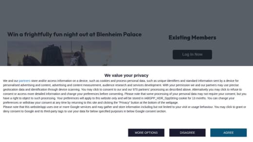 Family Ticket To Halloween At Blenheim Palace