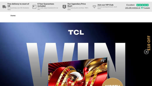 Tcl 75-Inch Mini Led 4K Tv