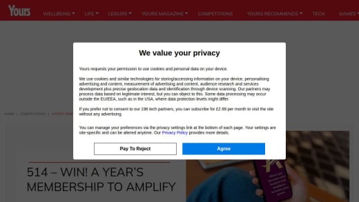 One-Year's Membership To Amplify