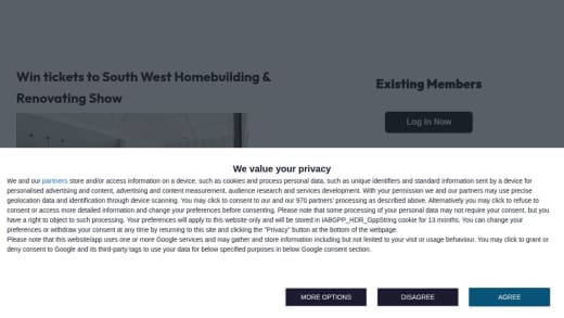 Tickets To South West Homebuilding & Renovating Show