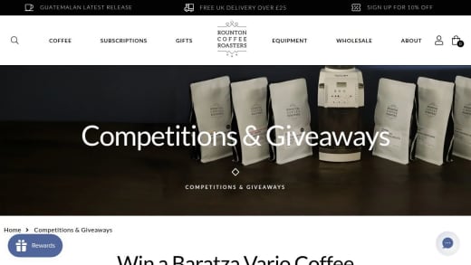 Baratza Vario W+ Grinder & 1-Year Coffee Subscription