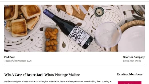 Case Of Bruce Jack Wines Pinotage Malbec