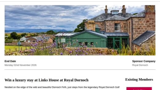 Luxury Stay At Links House At Royal Dornoch