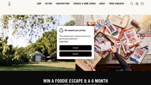 6-Month Charcuterie Subscription + 2-Night Stay On The Isle Of Wight