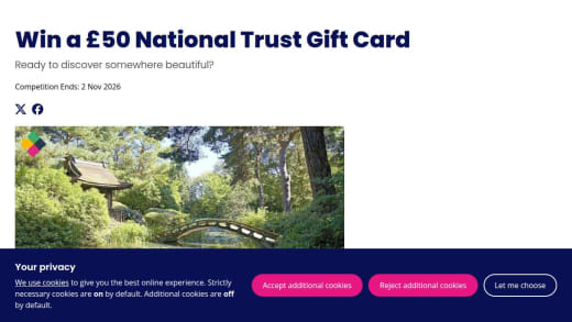 National Trust Gift Card