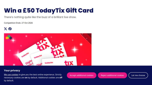 Todaytix Gift Card