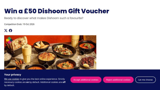 Dishoom Gift Voucher