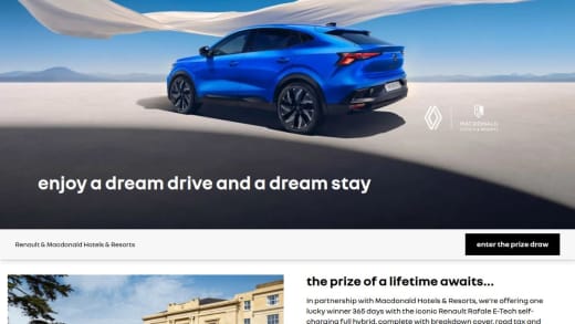 Renault Rafale E-Tech Hybrid For One Year Plus 6-Night Hotel Stay