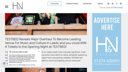 4 Tickets To The Opening Night At Testbed, Leeds