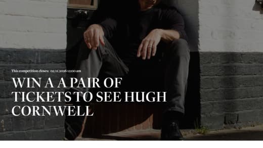 Tickets To A Hugh Cornwell Acoustic Performance