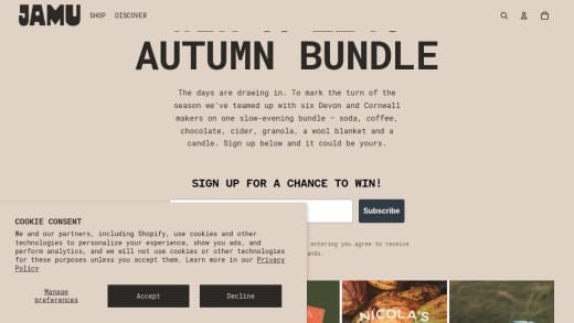 Autumn Product Bundle From Devon & Cornwall Makers