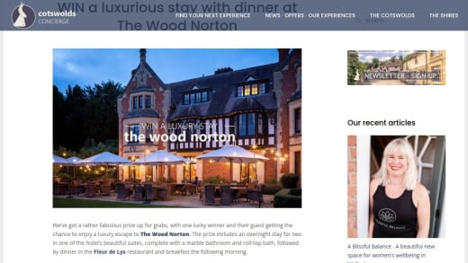 1-Night At The Wood Norton