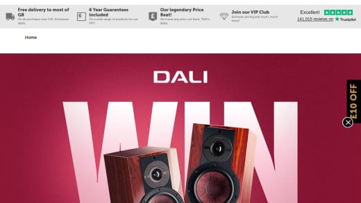 Pair Of Dali Rubikore 2 Standmount Speakers