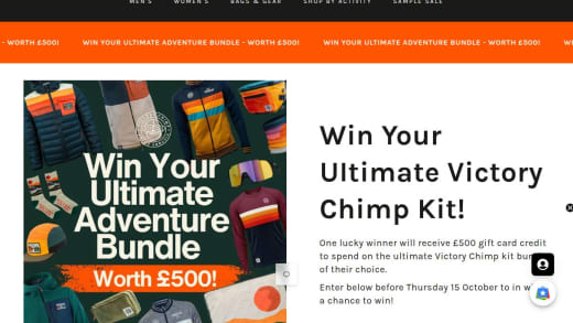 Victory Chimp Gift Card