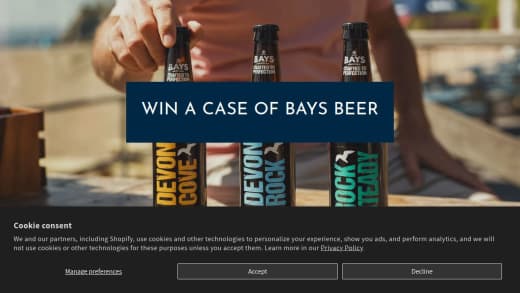 Case Of Bays Beer