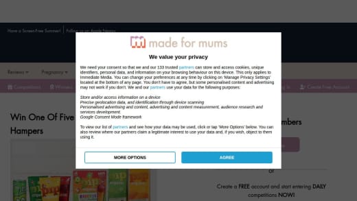 Pip Organic Back To School Hamper