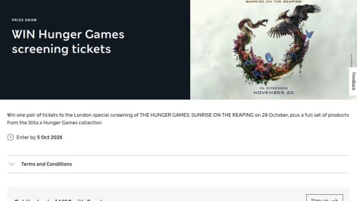 Tickets To Hunger Games Screening In London