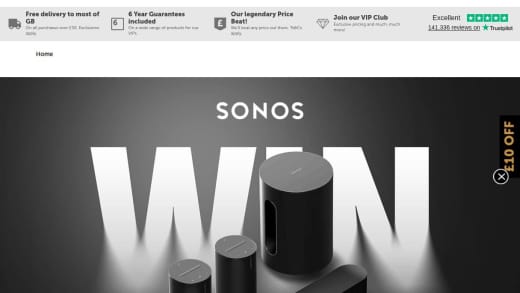 Sonos Smart Wireless Cinema System