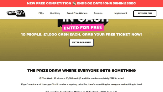 £1000 Cash