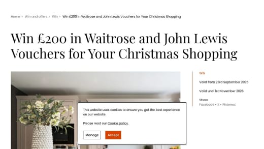 John Lewis And Waitrose Voucher