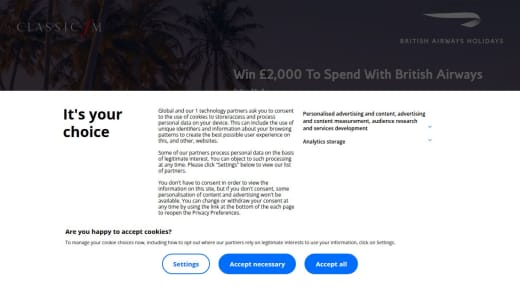£2,000 To Spend With British Airways Holidays
