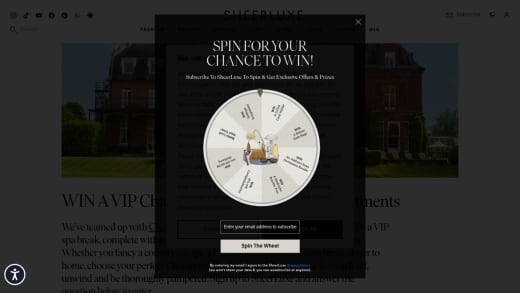 VIP Champneys Spa Break