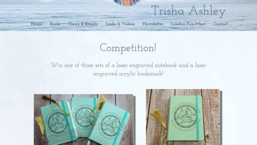 Laser Engraved Notebook And Acrylic Bookmark Set