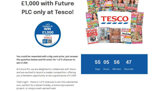 Cash Prize Of £1,000