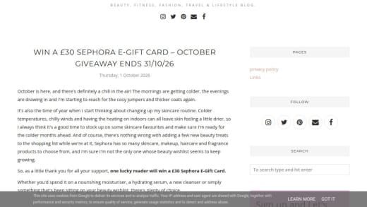 Sephora E-Gift Card