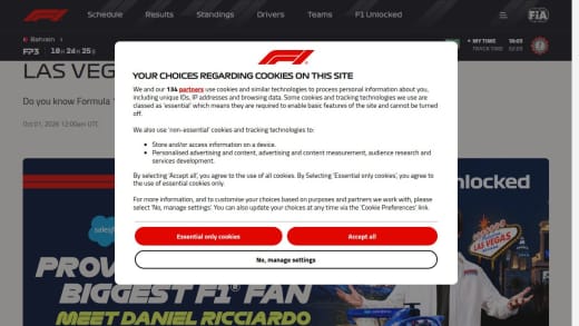 Trip To The Formula 1 Heineken Las Vegas Grand Prix