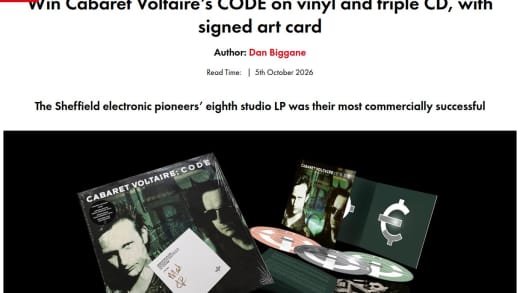 Cabaret Voltaire's Code On Vinyl + Triple Cd + Signed Art Card