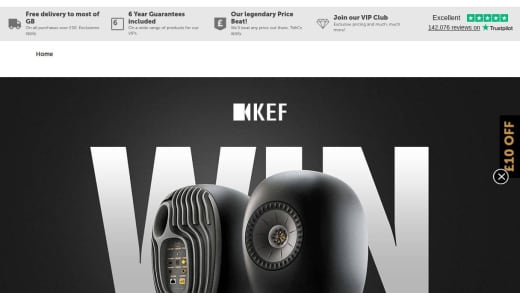 Kef Ls Luxe Powered Speakers & Stands