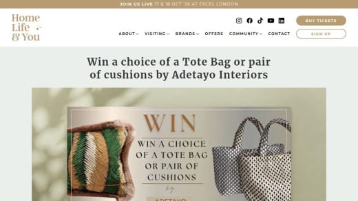 Tote Bag Or A Pair Of Cushions By Adetayo