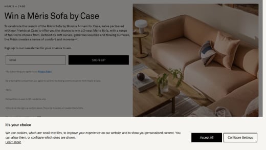 2-Seater Méris Sofa By Monica Armani For Case