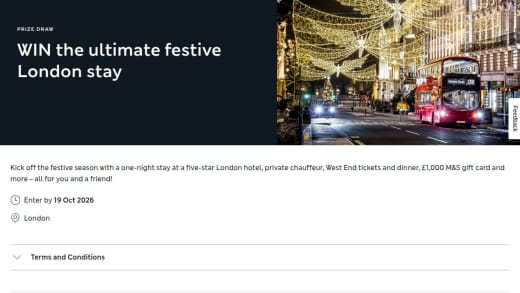 Ultimate Festive London Stay