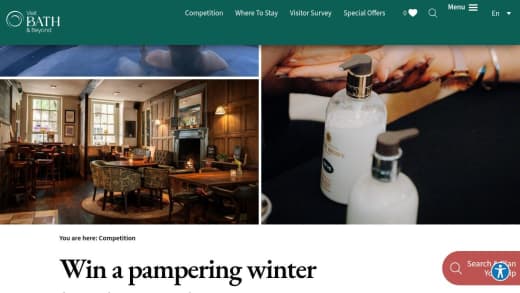 Pampering Winter Break In Bath