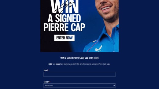 Bwt Alpine F1 Team Cap Signed By Pierre Gasly