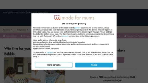 Bubble Childcare Voucher