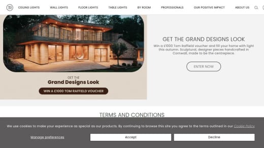 £1000 Tom Raffield Voucher