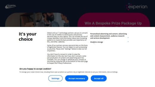 Bespoke Prize Package Up To £5,000